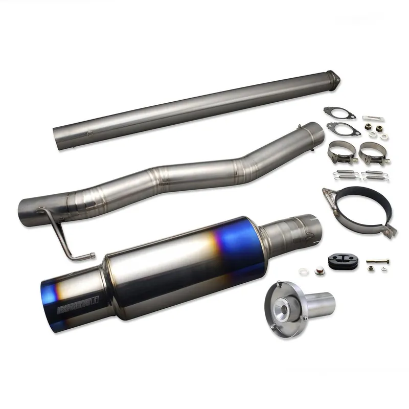 Tomei Titanium Single Exit Catback Exhaust | Evo 7/8/9