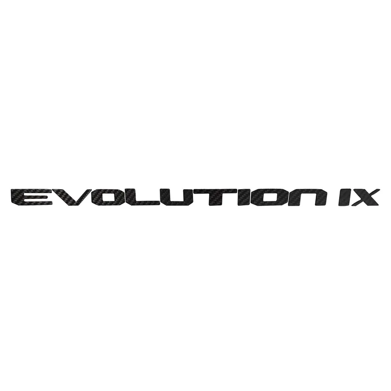 Rexpeed Carbon Fiber Trunk Badge | Evo 7/8/9/X