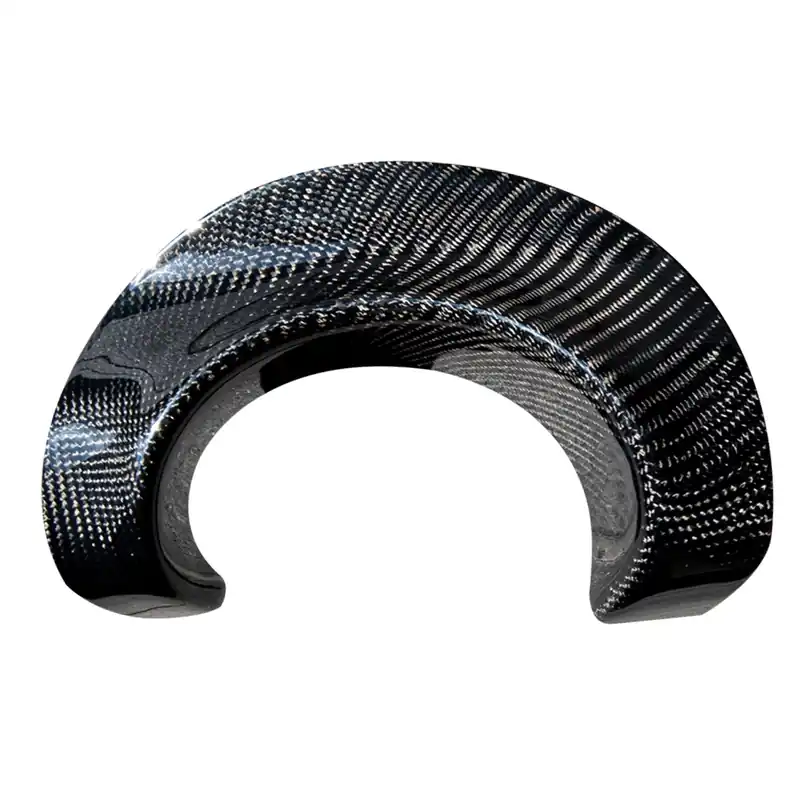 Rexpeed Carbon Fiber Exhaust Shield | Evo 7/8/9
