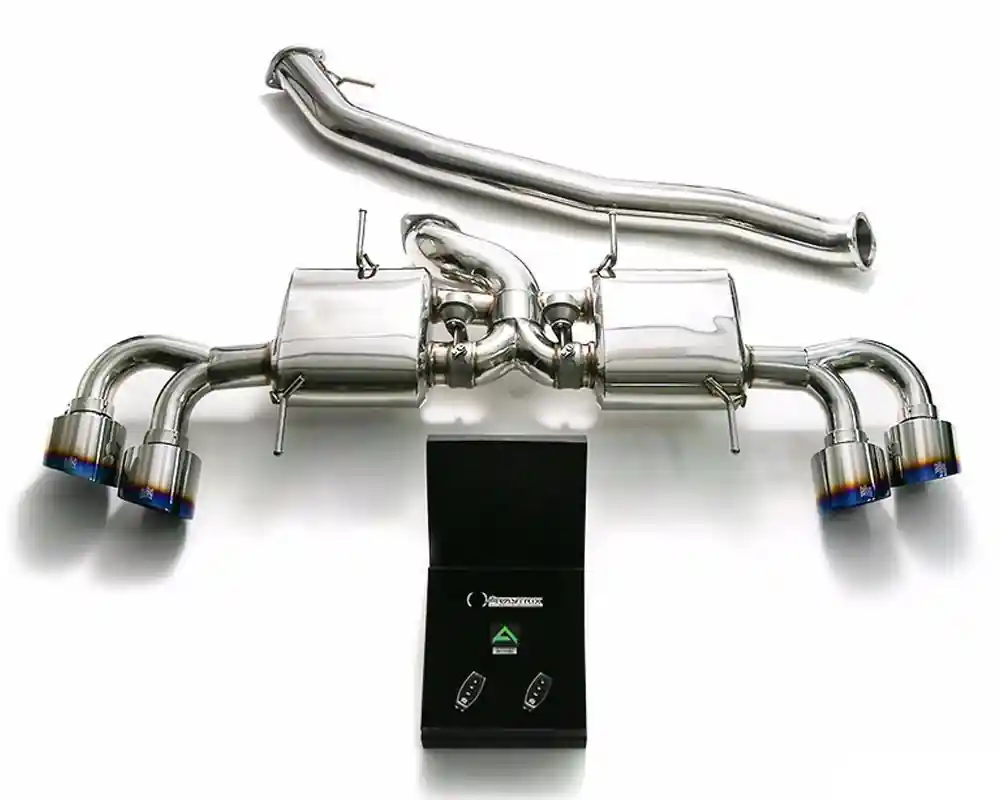 Armytrix Stainless 102mm Valvetronic Cat-Back Exhaust (09-17 Nissan R35 GT-R)