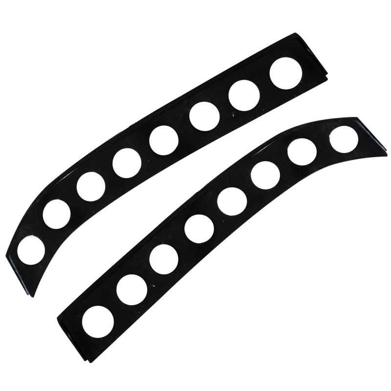 Rexpeed CT9A Black Fiberglass Window Vents | Evo 7/8/9