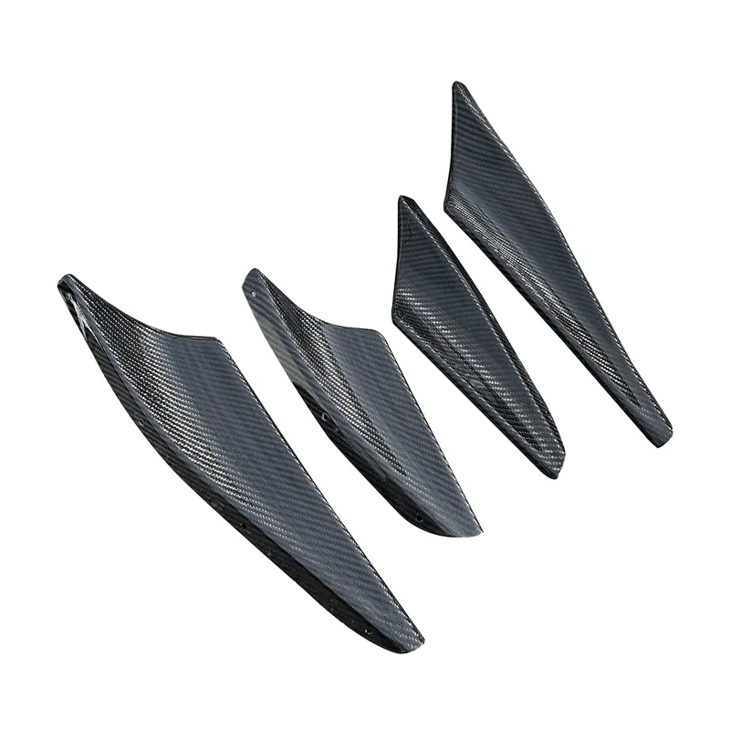 Rexpeed V-Style Carbon Fiber Canards | Mitsubishi Evo X