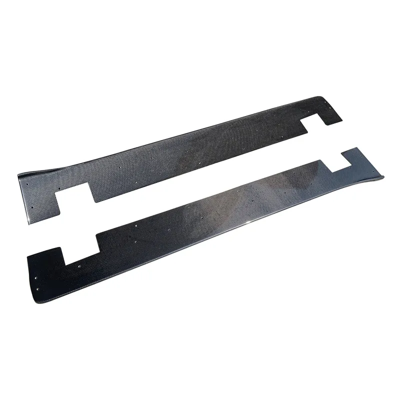 Rexpeed Type-1 Carbon Fiber Side Skirt Extensions | Mitsubishi Evo X