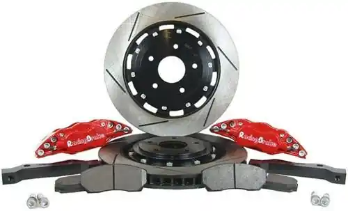 RacingBrake Big Brake Kit 4-Pot Slotted Rear (Evo 8/9)