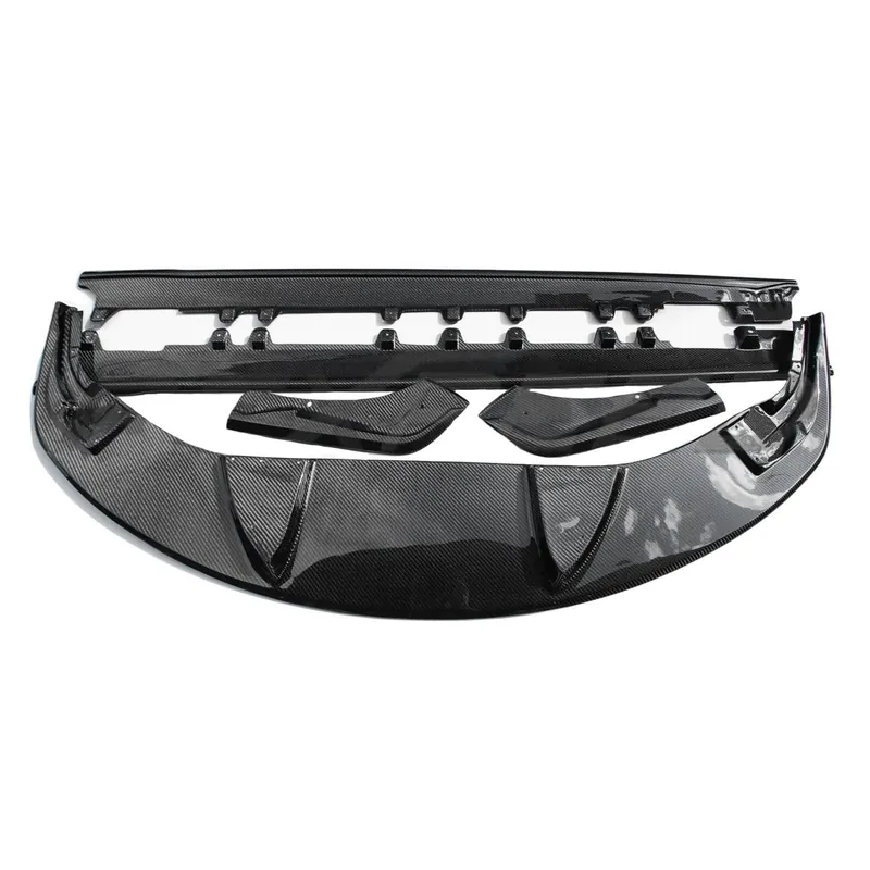 Rexpeed V2 CF Splitter + Side Skirts + Rear Bumper Side Spats | A90 Toyota Supra