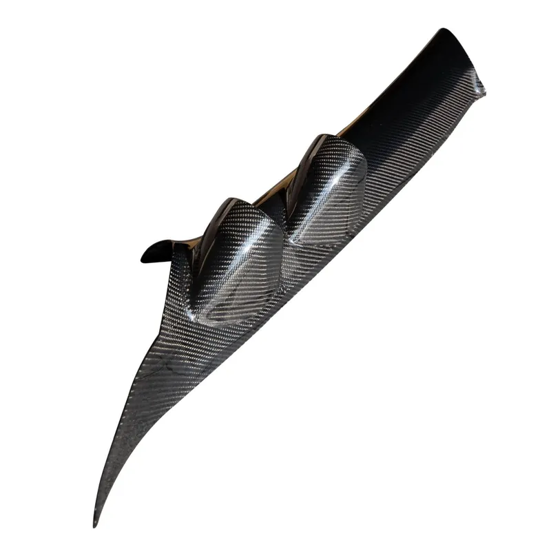 Rexpeed Carbon Fiber Pillar Double Gauge Pod | Mitsubishi Evo X