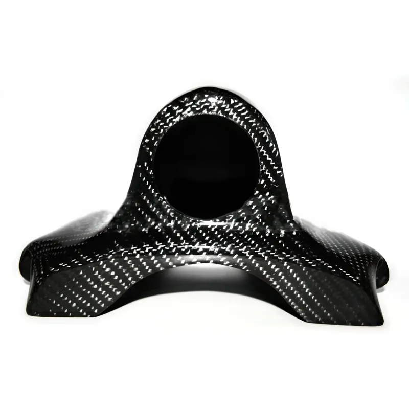 Rexpeed Carbon Fiber Steering Wheel Single/Dual Gauge Pod | Mitsubishi Evo X