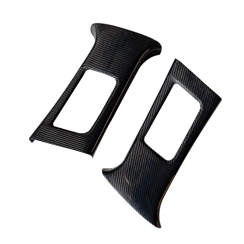 Rexpeed Carbon Fiber B-Pillar Covers | Mitsubishi Evo X