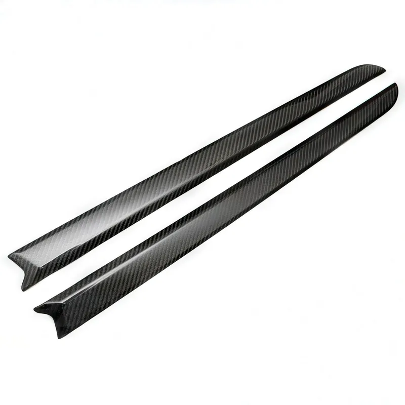 Rexpeed Carbon Fiber Door Trim Overlays | Mitsubishi Evo X