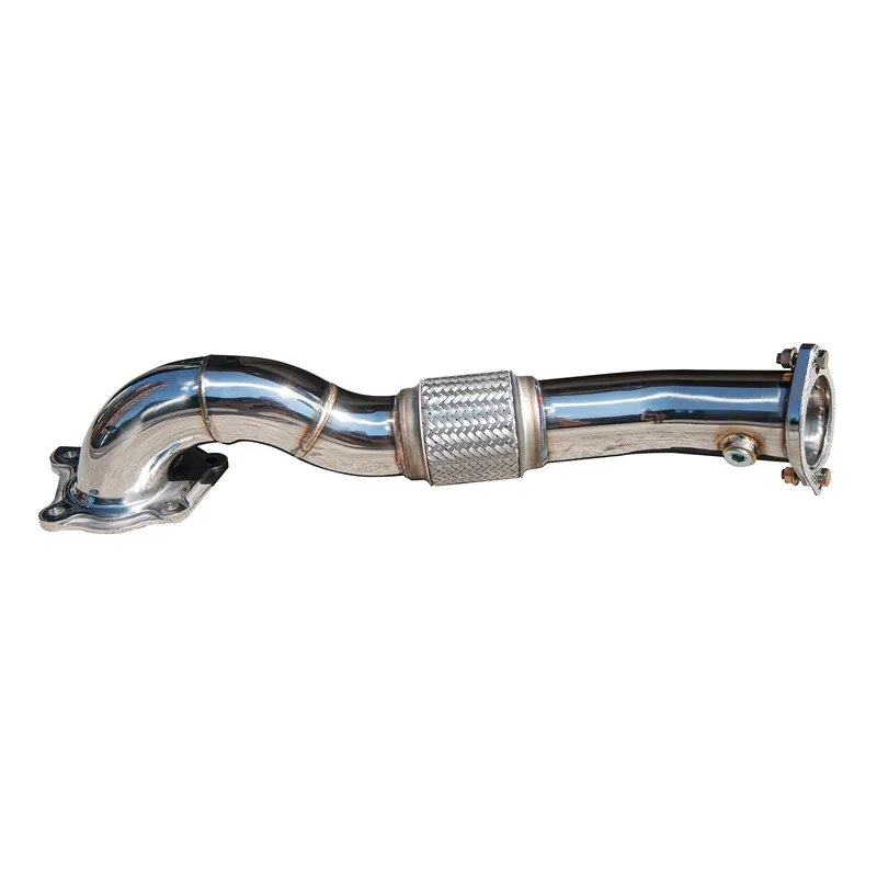 Rexpeed Stainless O2 Downpipe | Mitsubishi Evo X