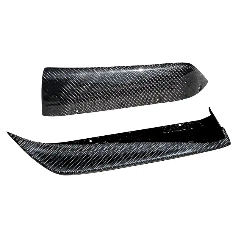Rexpeed Carbon Fiber Rear Bumper Spats | Mitsubishi Evo X