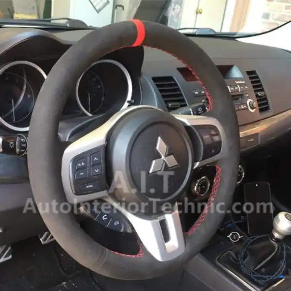 Auto Interior Technic Steering Wheel Wrap | Mitsubishi Evo X