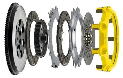 ACT Mod Twin XT Rigid Hub Street Kit w/ Organic Discs Torque Capacity 875ft/lbs (Evo 8/9) (ACTT2S-M03)