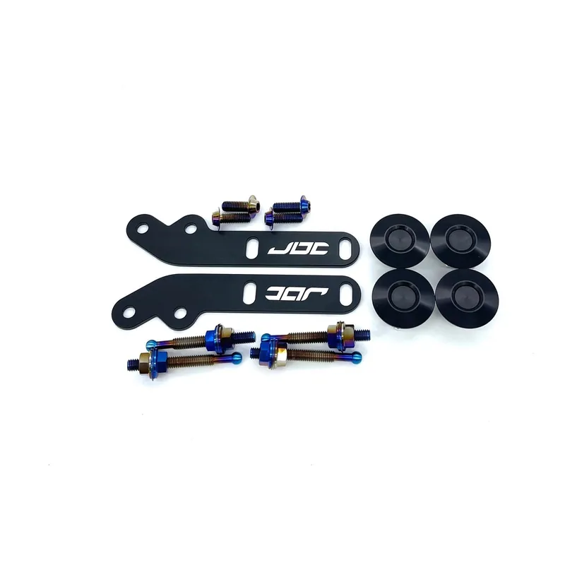 JDC Voltex Front Bumper Quick Release | Side Kit | Mitsubishi Evo 8/9