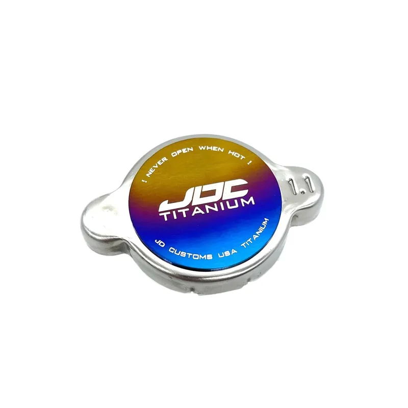 JDC Titanium Radiator Cap Plaque | Universal