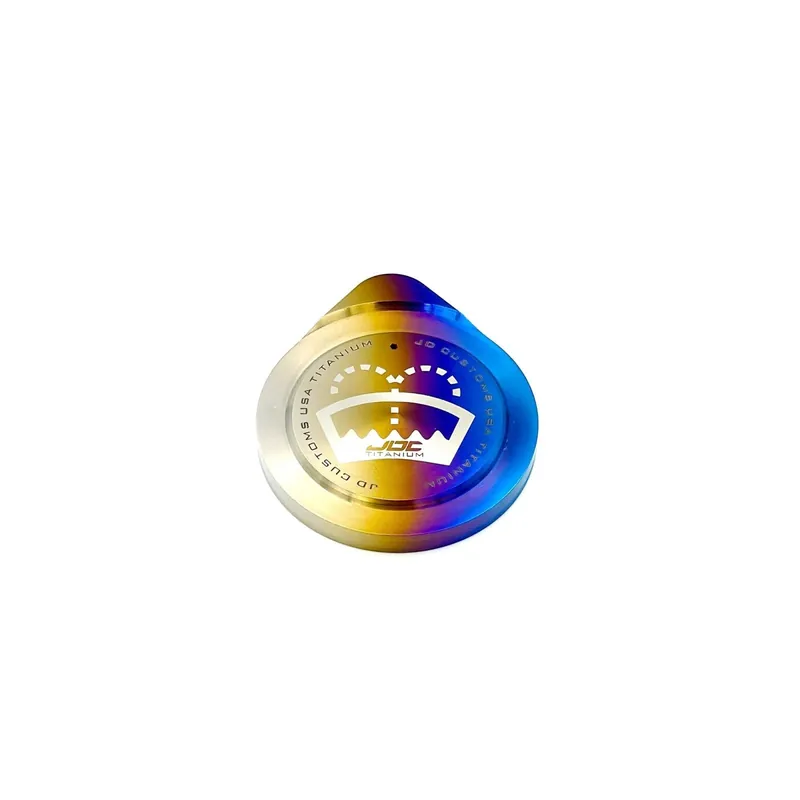 JDC Titanium Washer Fluid Cap | Multiple Fitments