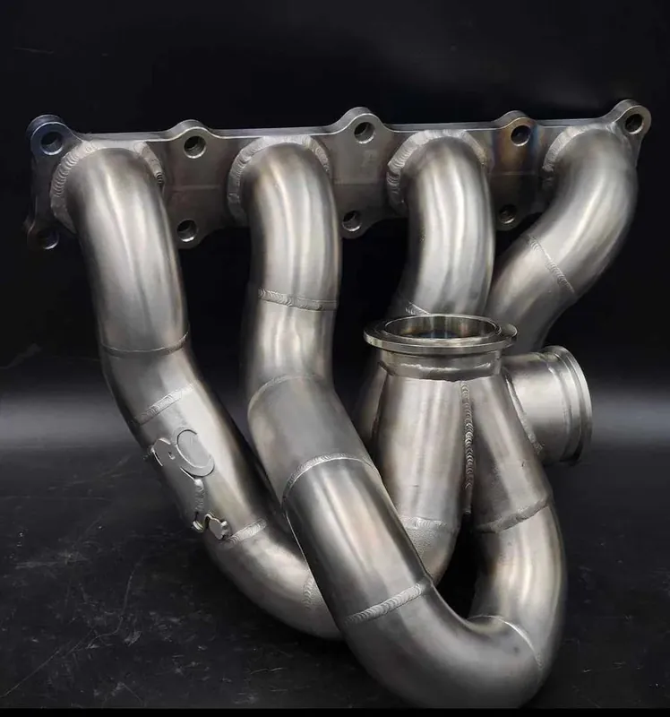 BSF V-Band Top Mount Exhaust Manifold | Mitsubishi Evo X