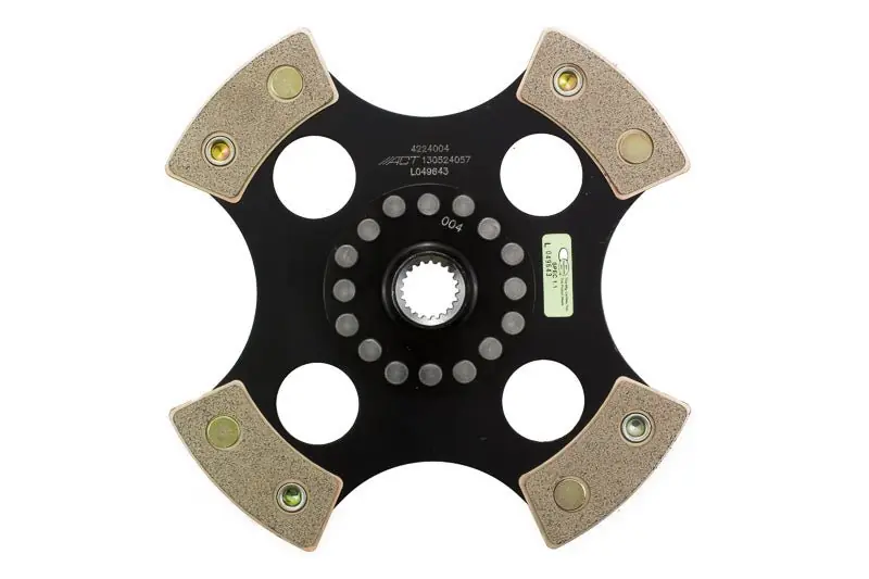 ACT 4-Puck Solid Hub Race Disc (Evo 8/9/DSM Multiple Fitments) (ACT4224004)
