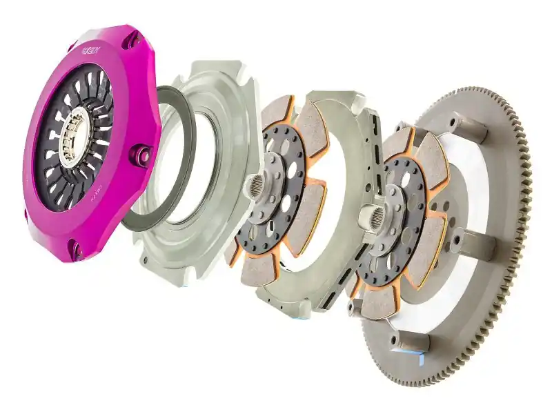 Exedy Twin Cerametallic Rigid Disc Hyper Multi Clutch 04-14 Subaru WRX STi (EXEFM022HR)