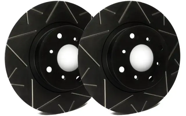SP Performance Peak Series Rotors with ZRC Coating | Front Pair | Mitsubishi Evo X