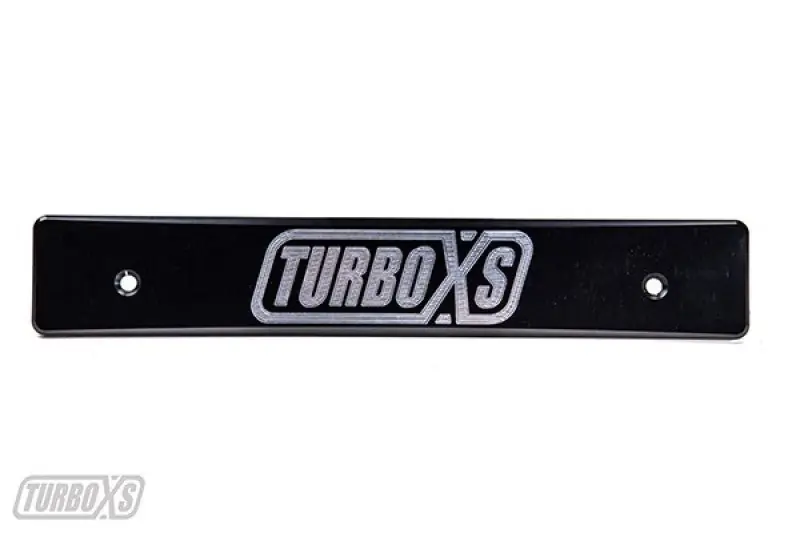Turbo XS Billet Aluminum License Plate Delete (15-17 WRX/STi) (TXSWS15-LPD-BLK-TXS)