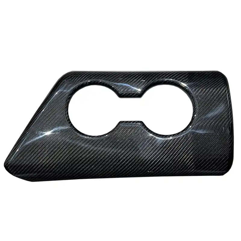 Rexpeed Dry Carbon Fiber Armrest/Cup Holder | A90 Toyota Supra