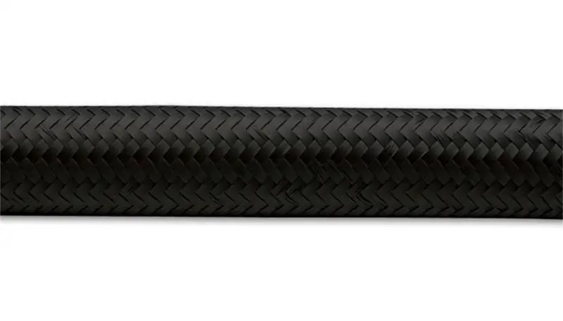 Vibrant -6 AN Black Nylon Braided Flex Hose (20 foot roll) (VIB11976)