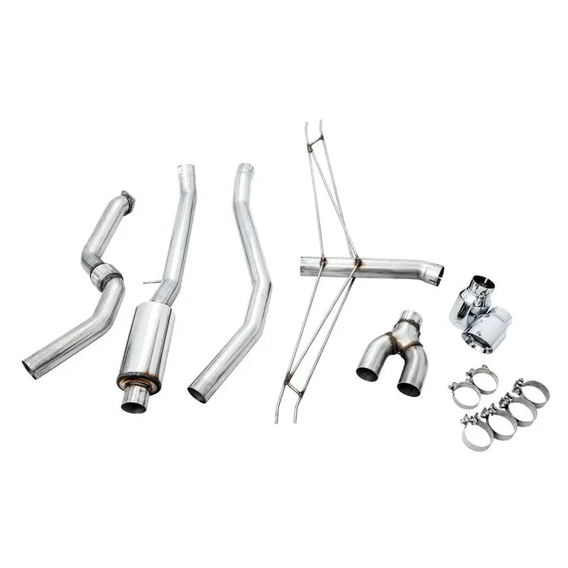 AWE Dual Tip Exhaust Conversion Kit (17-21 Honda Civic) (AWE3810-31016)