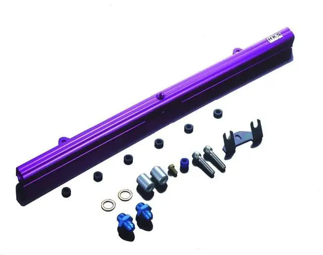 HKS Fuel Rail Upgrade Kit for 680cc/1000cc Top Feed Injectors | MK4 Toyota Supra (HKS1407-RT004)
