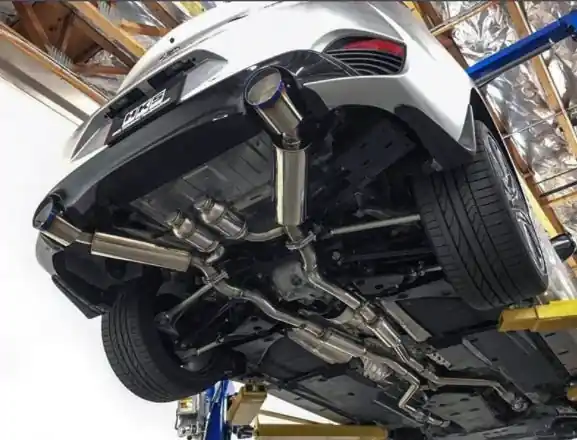 HKS Dual Hi-Power Titanium Tip Catback Exhaust (17+ Infiniti Q60) (HKS31014-KN001)
