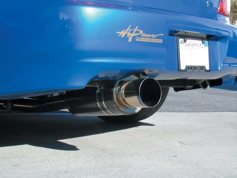 HKS Carbon Ti Exhaust (02-07 WRX / 04-07 STi) (HKS3112-EX005)