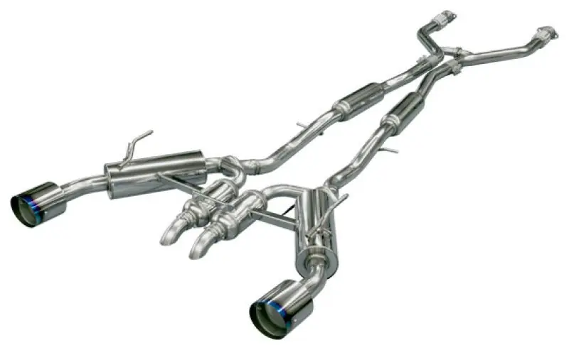 HKS Dual Hi-Power Titanium Tip Catback Exhaust (Infiniti Q50) (HKS32009-KN001)