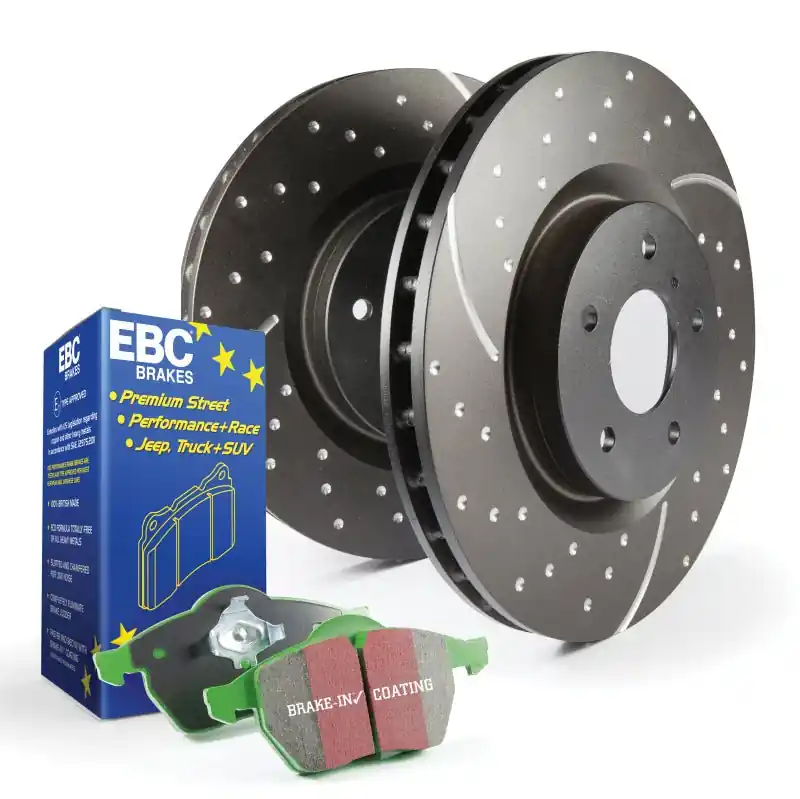 EBC S10 Kits Greenstuff Pads & GD Rotors (Multiple Applications) (EBCS10KR1117)