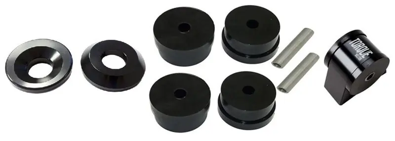 Torque Solution Side/Rear Mount Inserts & Billet Front Engine Mount | Mitsubishi Evo X (TQSTS-EX-006)