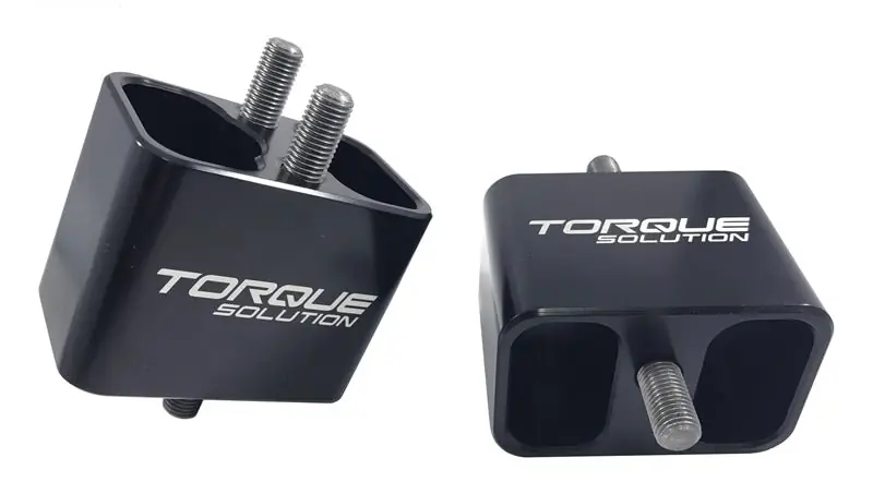 Torque Solution Solid Billet Engine Mounts (02-14 Subaru WRX / 04-17 STI) (TQSTS-SU-200SB)