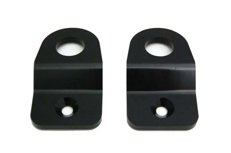 Torque Solution Radiator Stay Bracket (Black) (2008 - 2019 Subaru WRX) (TQSTS-SU-205B)