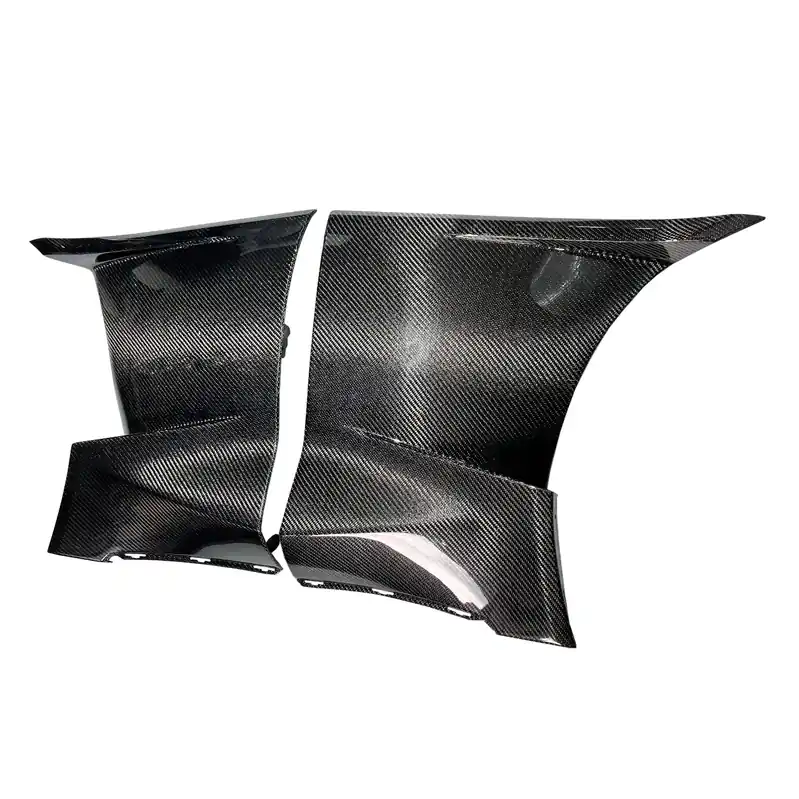 Rexpeed V6 Painted Front Fender Duct Panels | A90 Toyota Supra