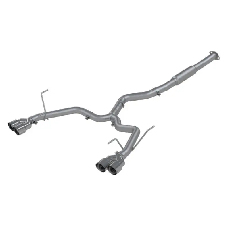 MBRP Race Version 3in Dual Split Rear Exit w/ 3.5in Tips - T304 (15-19 WRX 2.0L/STI 2.5L) (MBRPS4802304)
