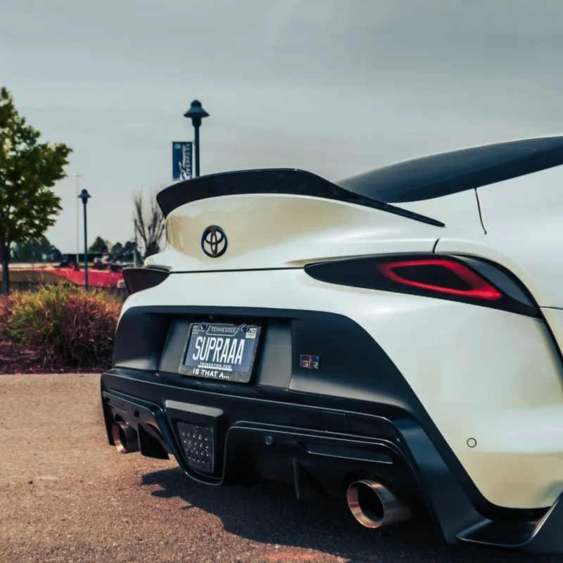 Rexpeed V4 Forged Carbon Fiber Trunk Spoiler | A90 Toyota Supra