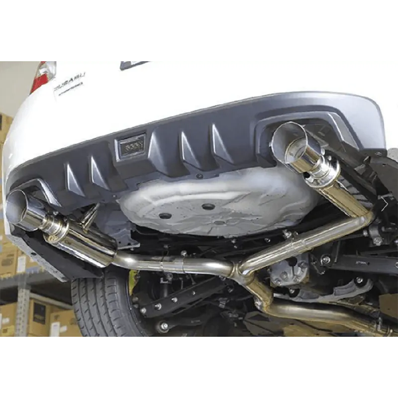 MXP Dual Single Tip Cat-Back Exhaust (15-20 WRX/STi)