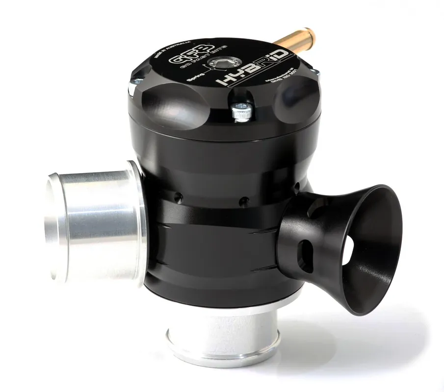 Go Fast Bits Mitsubishi EVO I-X 33mm Inlet, 33mm Outlet Hybrid Dual Outlet Blow-Off Valve (GFBT9233)