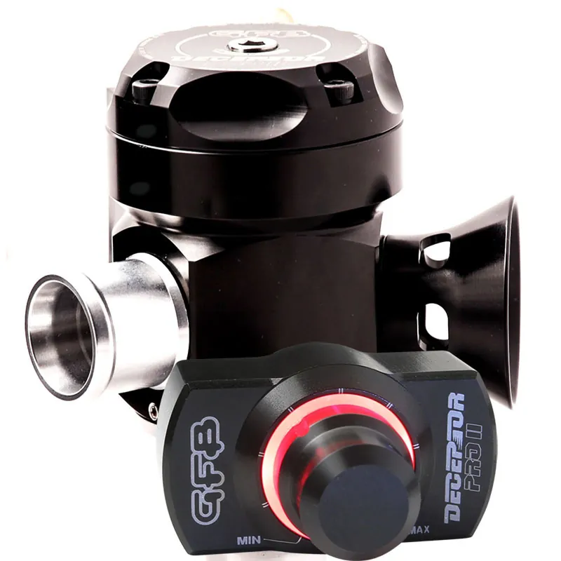 Go Fast Bits Universal 20mm Inlet, 20mm Outlet Deceptor Pro II Remote Adjustable Blow-Off Valve (GFBT9520)