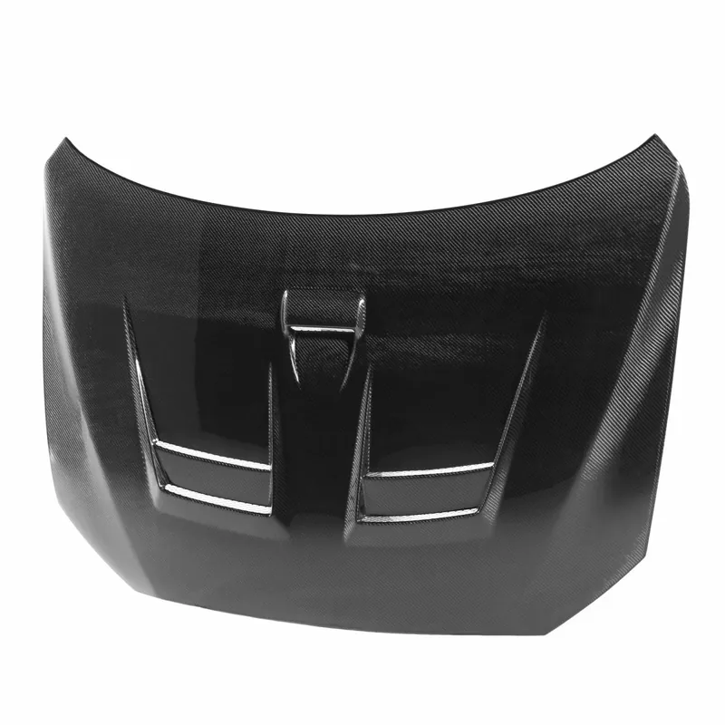 Seibon DV Style Carbon Fiber Hood (08-17 Mitsubishi Lancer) (SEIHD0809MITLAN-DV)