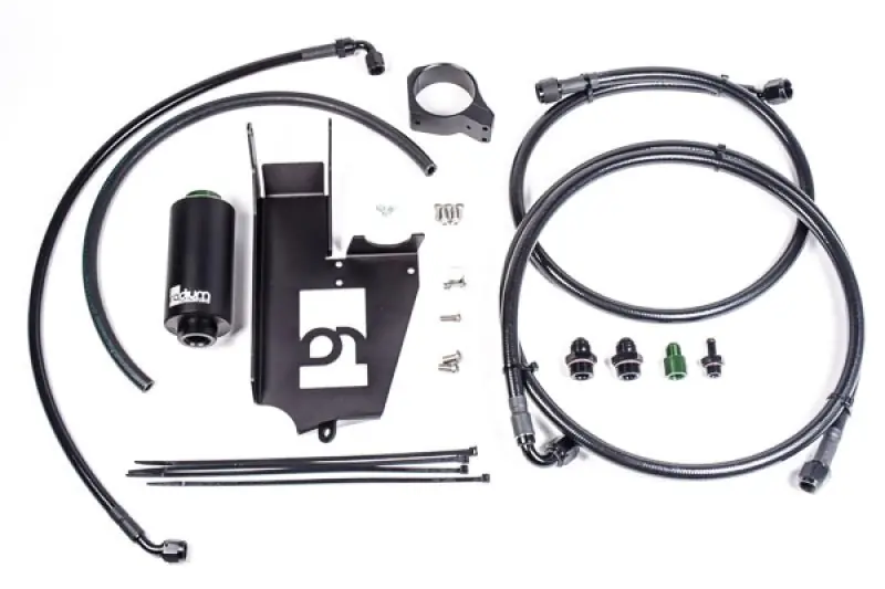 Radium Engineering Fuel Hanger Plumbing Kit Microglass Filter | Evo 7/8/9 (RAD20-0376-05)