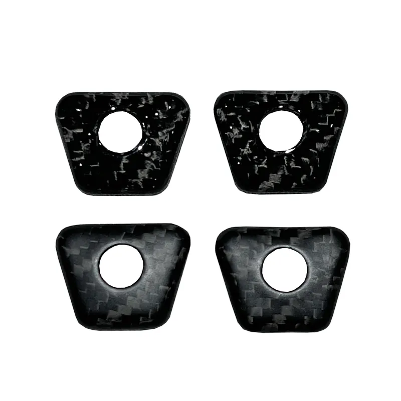 Rexpeed Dry Carbon Fiber Door Lock Pin Covers | A90 Toyota Supra