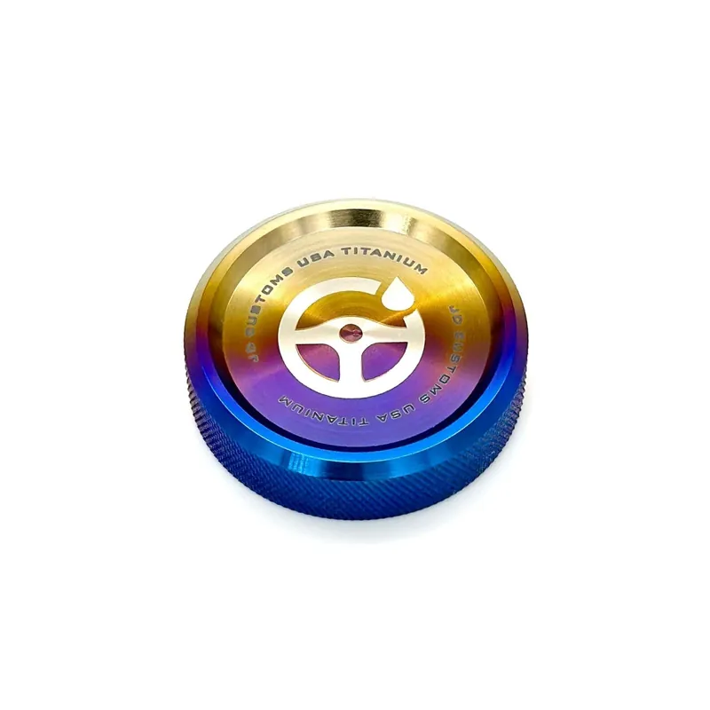 JDC Titanium Power Steering Cap Cover | Mitsubishi Evo X
