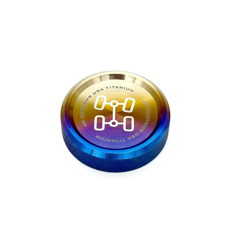 JDC Titanium Power Steering Cap Cover | Nissan R35 GT-R