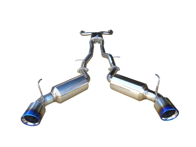 Injen 76mm Stainless Steel Exhaust w/ Titanium Tips (08-13 Infiniti G37/G37) (INJSES1997TT)