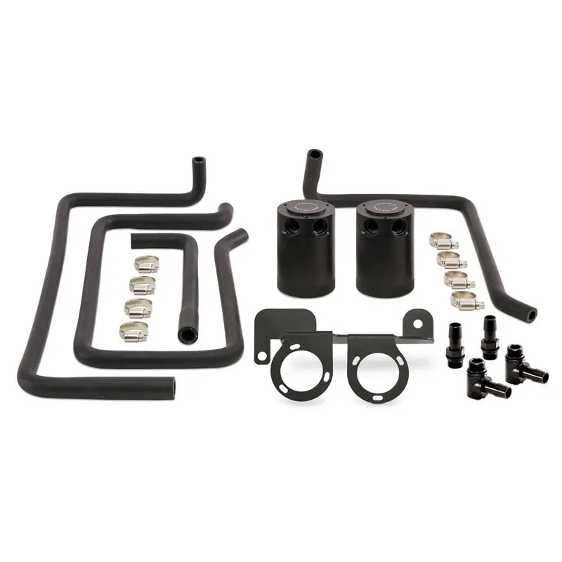 Mishimoto Baffled Oil Catch Can Kit (Infiniti Q60/G37) (MISMMBCC-G37-08PBE)