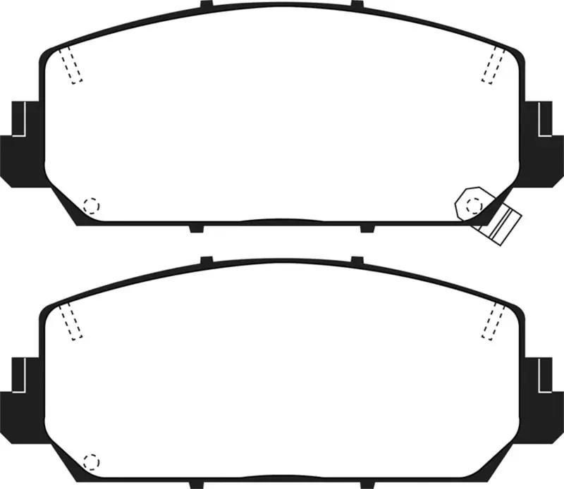 EBC 16+ Acura ILX 2.4 Ultimax2 Front Brake Pads (EBCUD1832)